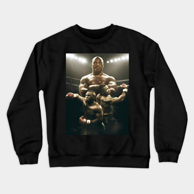 The GOAT Mike Tyson Crewneck Sweatshirt by Fit-Flex
